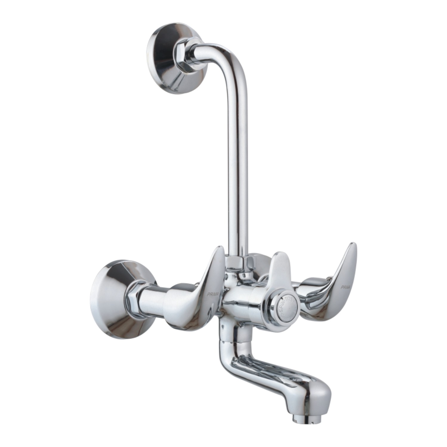 C.P WALL MIXER TELEPHONIC WITH L BEND SET 